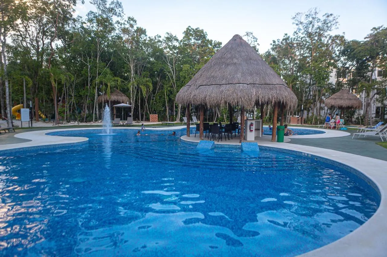 Apartment Ferienwohnung Casa Jaguar Puerto Morelos Mexiko